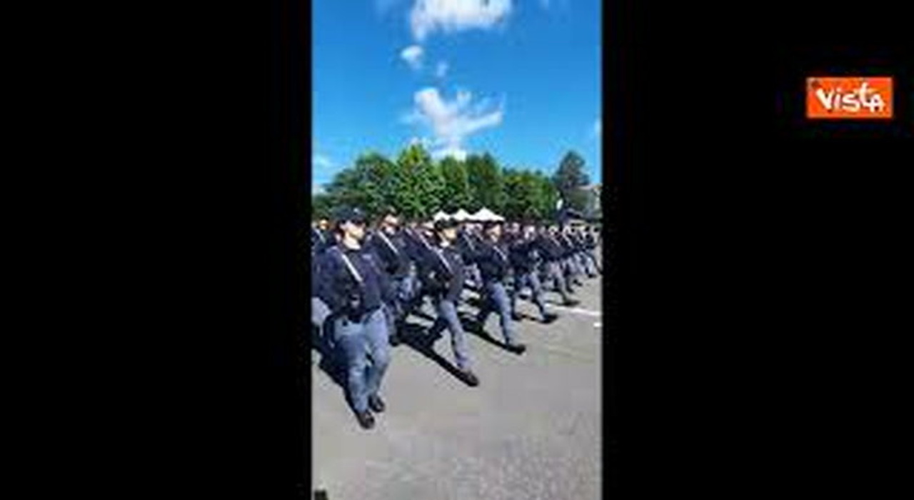 Parata del 2 giugno, le prove della Polizia di Stato