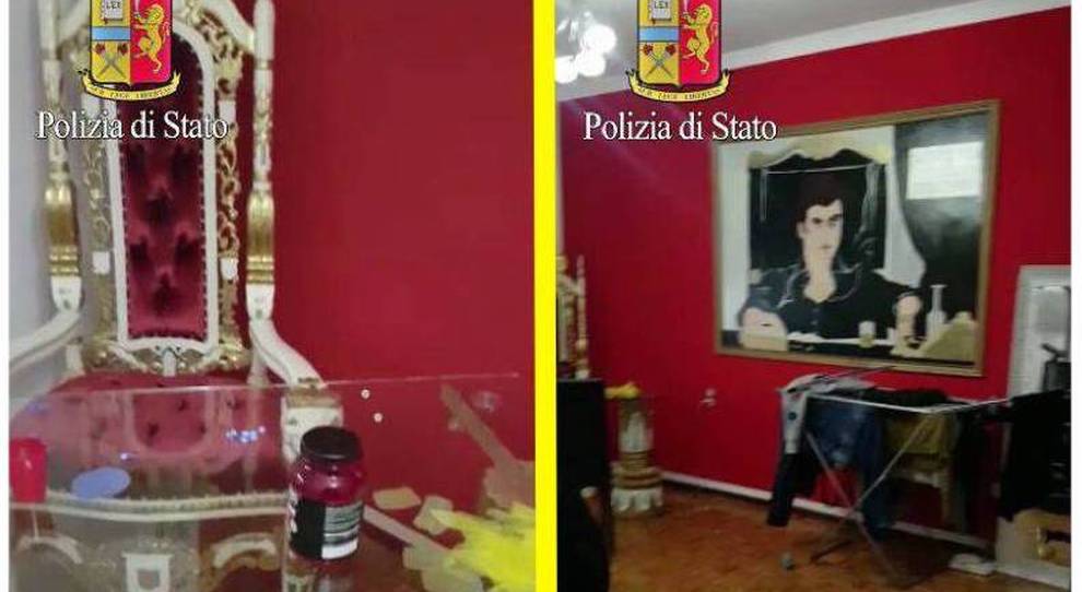 Corriere della Sera on X: Milano, il trono e il quadro di «Scarface»:  preso aspirante boss della coca    / X