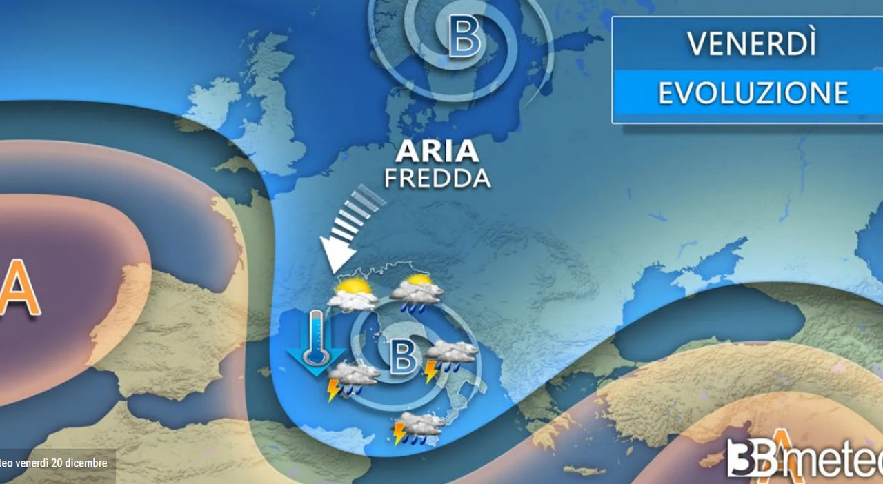 Freddo Artico A Natale In Arrivo Neve E Gelo Ecco Le Regioni Pi Colpite Anche Al Sud Le