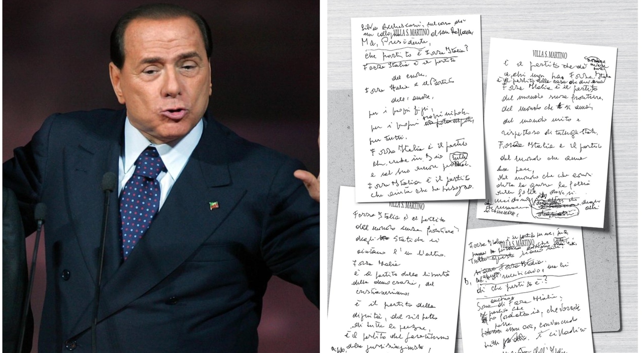 L'ultime écrit de Berlusconi : le souvenir de sa fille Marina