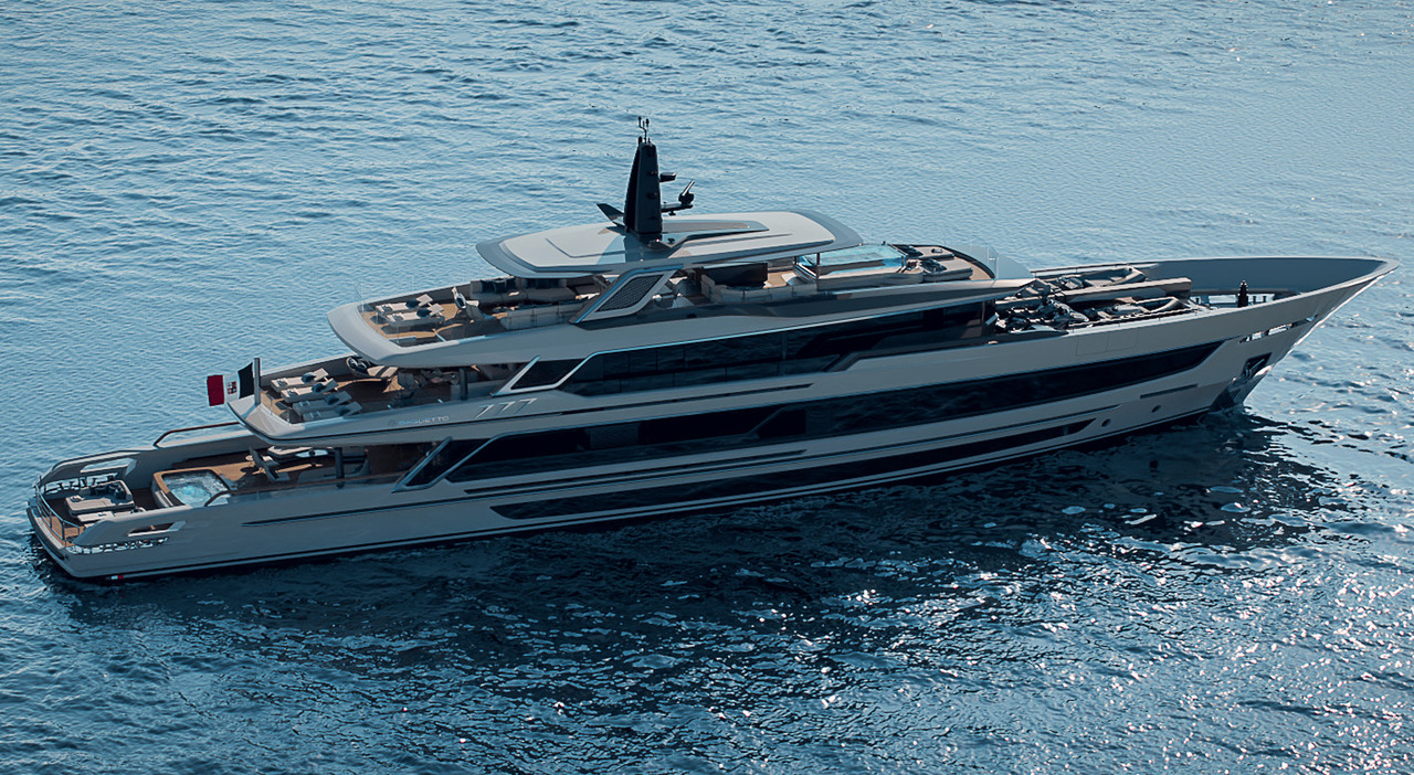 Il rendering del Baglietto T54