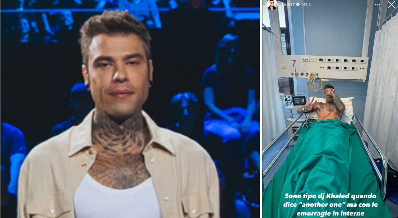 Fedez In Ospedale L' Intervento D' Urgenza | L' Emorragia Interna ...