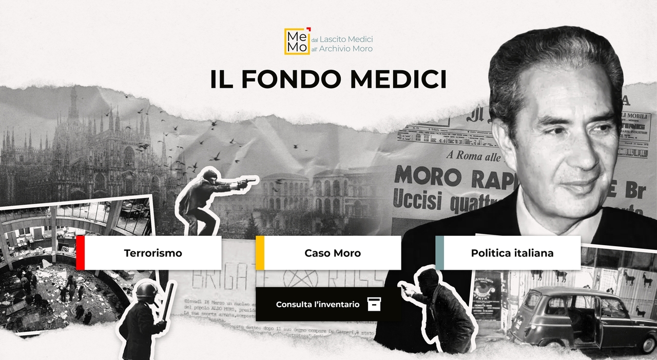 Inauguración del archivo digital Me.Mo. en memoria de Aldo Moro