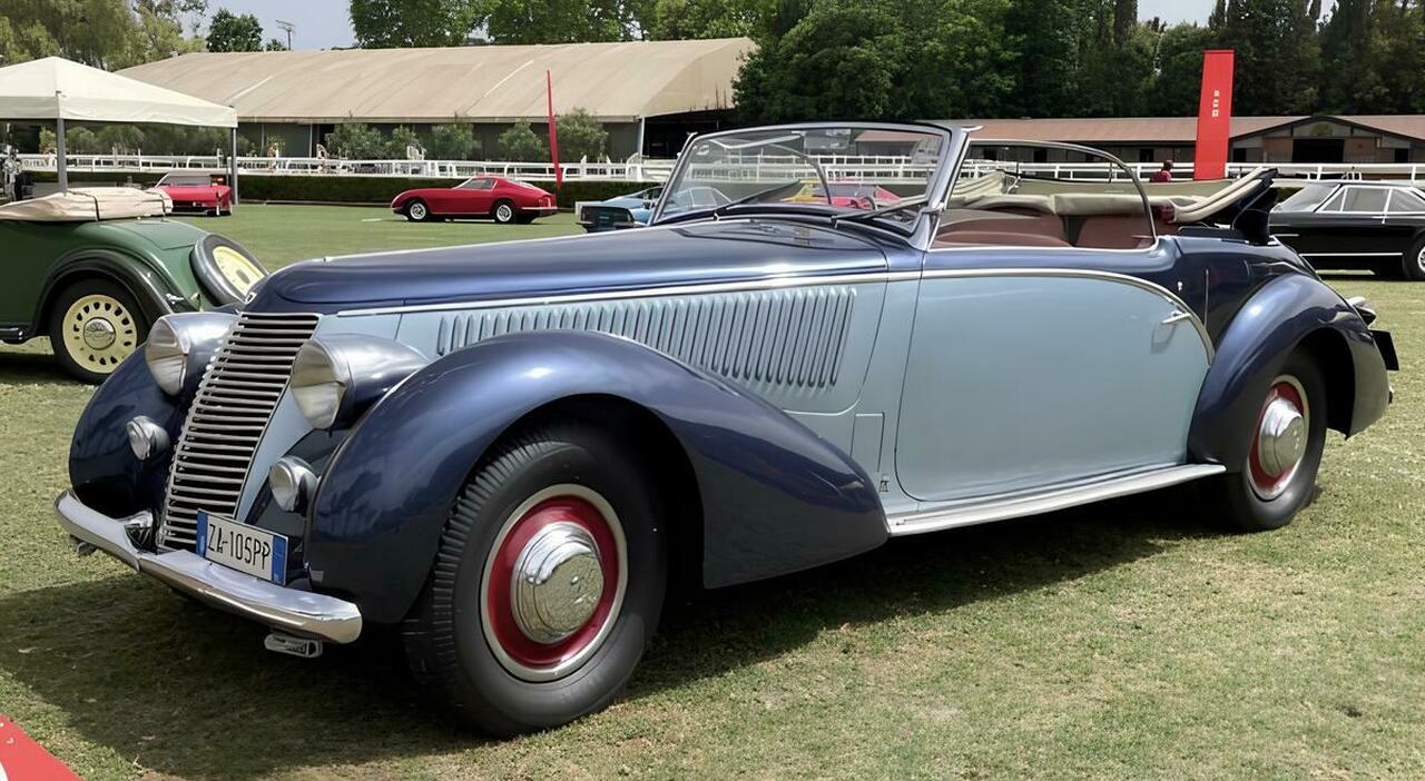 Astura cabriolet del 1938 carrozzata Farina è l'auto «Bella come Roma»