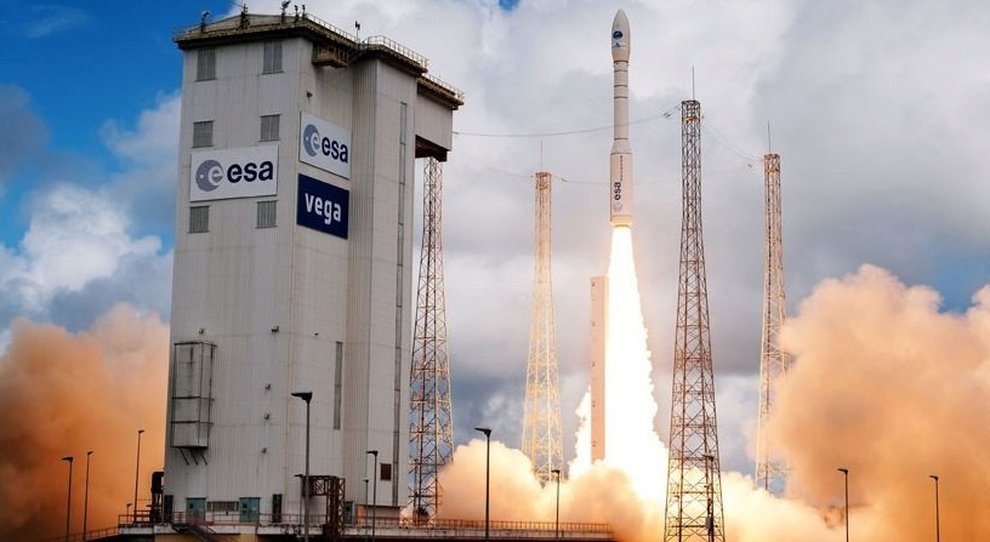 Il lancio di un missile dell'Esa, l'ente spaziale europeo