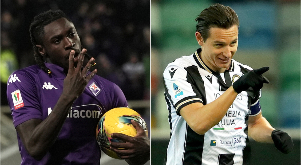 Fiorentina Udinese: dove vederla in tv e streaming, orario e probabili formazioni