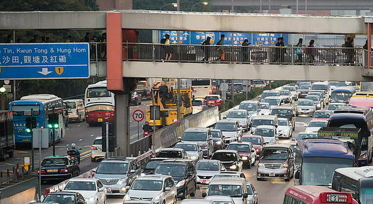Traffico a Pechino