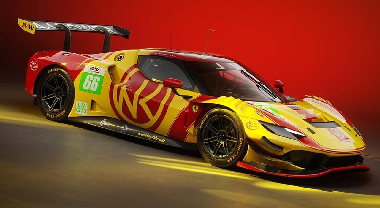 La Ferrari del team JMW Motorsport