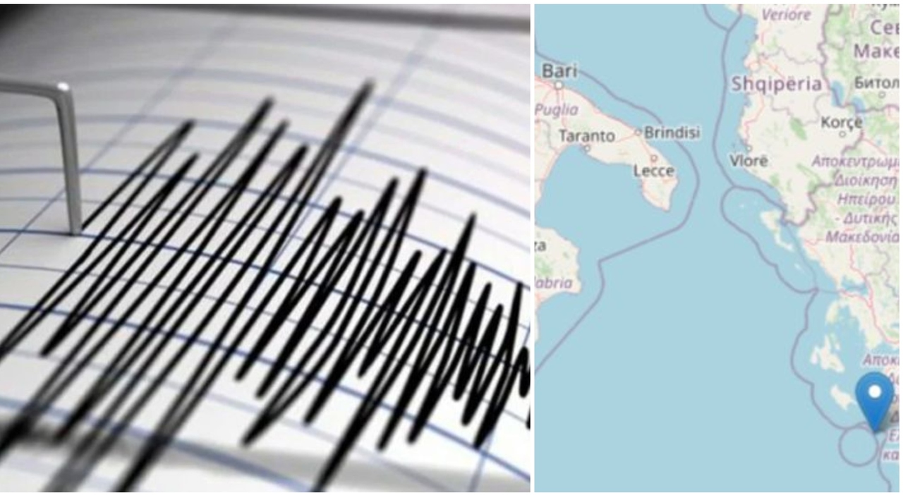 Terremoto in Grecia: avvertito anche in Puglia alle 8.12