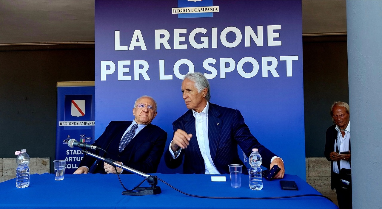 Napoli, riapre lo stadio Collana: «Come un miracolo di San Gennaro»