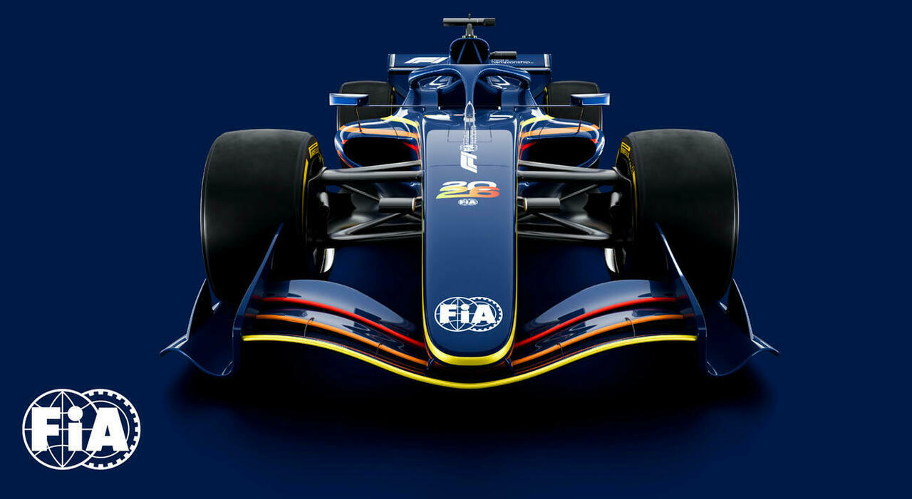 Il rendering di una nuova monoposto F1