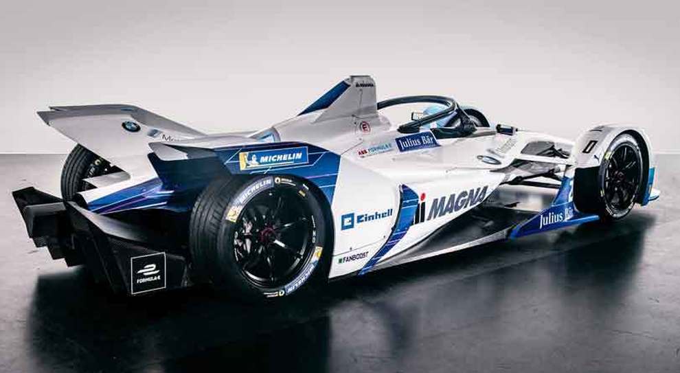 La BMW iFE18 del team Andretti per la prossima stagione di Formula E