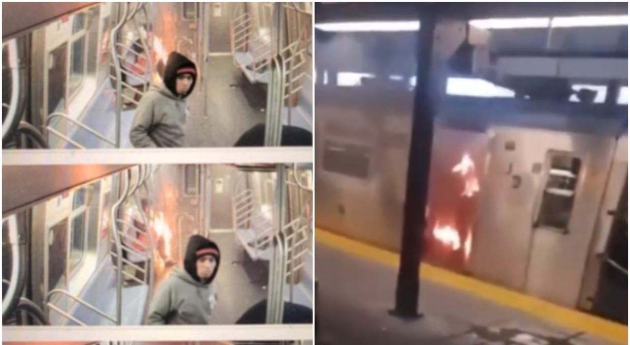 New York, donna muore dopo essere stata data alle fiamme sulla metropolitana: caccia all