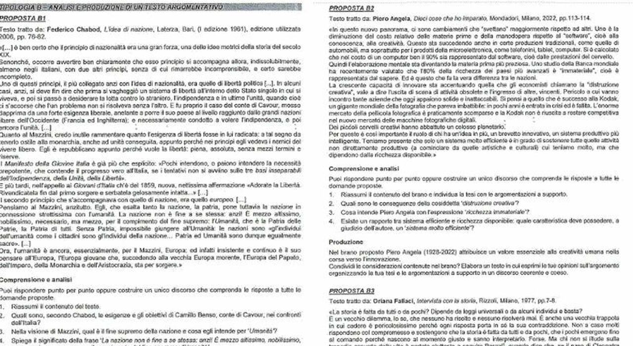 Maturità 2023 | al via oggi la prima prova