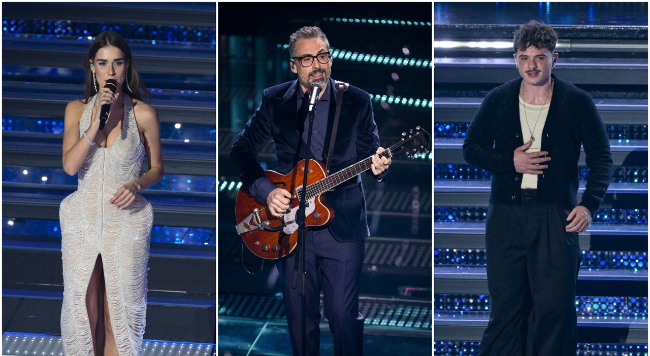 Sanremo 2025, pagelle terza serata: Clara scialba (4), Brunori Sas non si snatura (8), Joan Thiele deliziosamente vintage (8), Olly intenso (6)