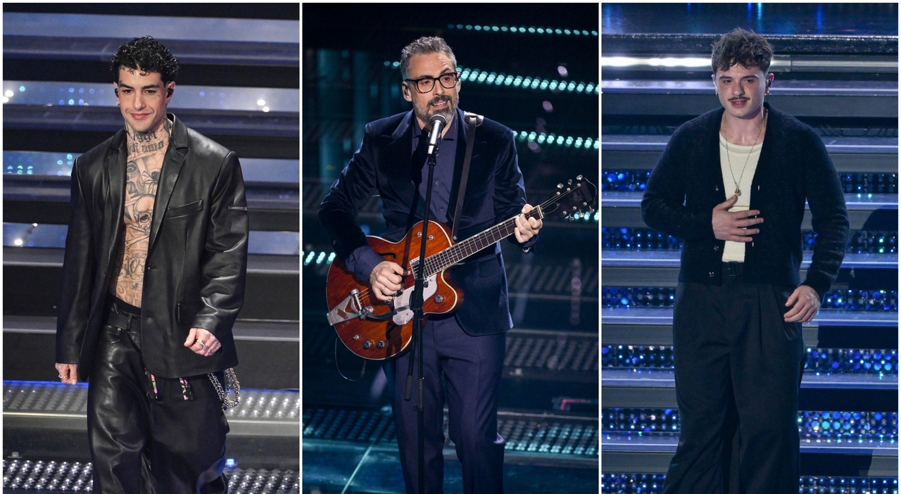 Sanremo 2025, pagelle terza serata: Olly intenso (6), Tony Effe bocciato (4), Coma Cose conquistano tutti (8), Clara scialba (4), Irama freddo (5)