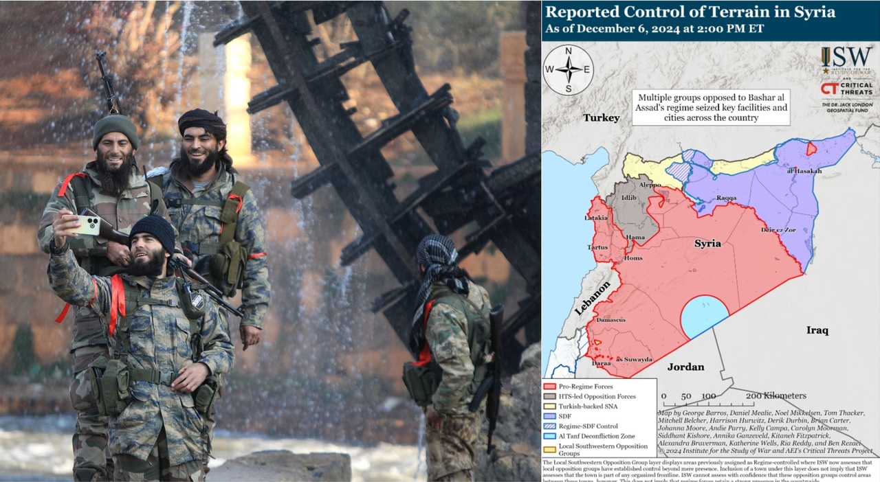 Siria, perché è scoppiata (di nuovo) la guerra: la mappa, le alleanze e la morsa a tenaglia dei gruppi anti Assad