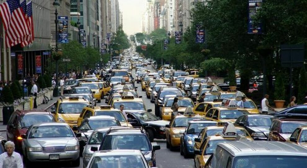 Traffico in una città americana