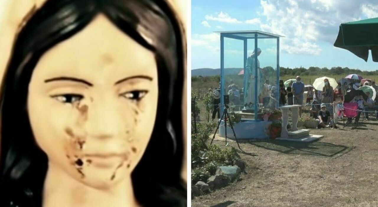 Madonna di Trevignano, il sangue sulla statua è della veggente Gisella Cardia. Lei si difende: «L