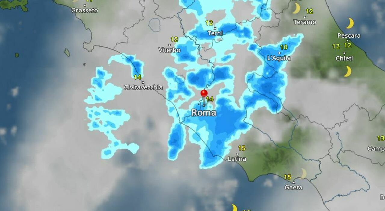 Previsioni meteo del weekend: dove e quando sono attese piogge e temporali