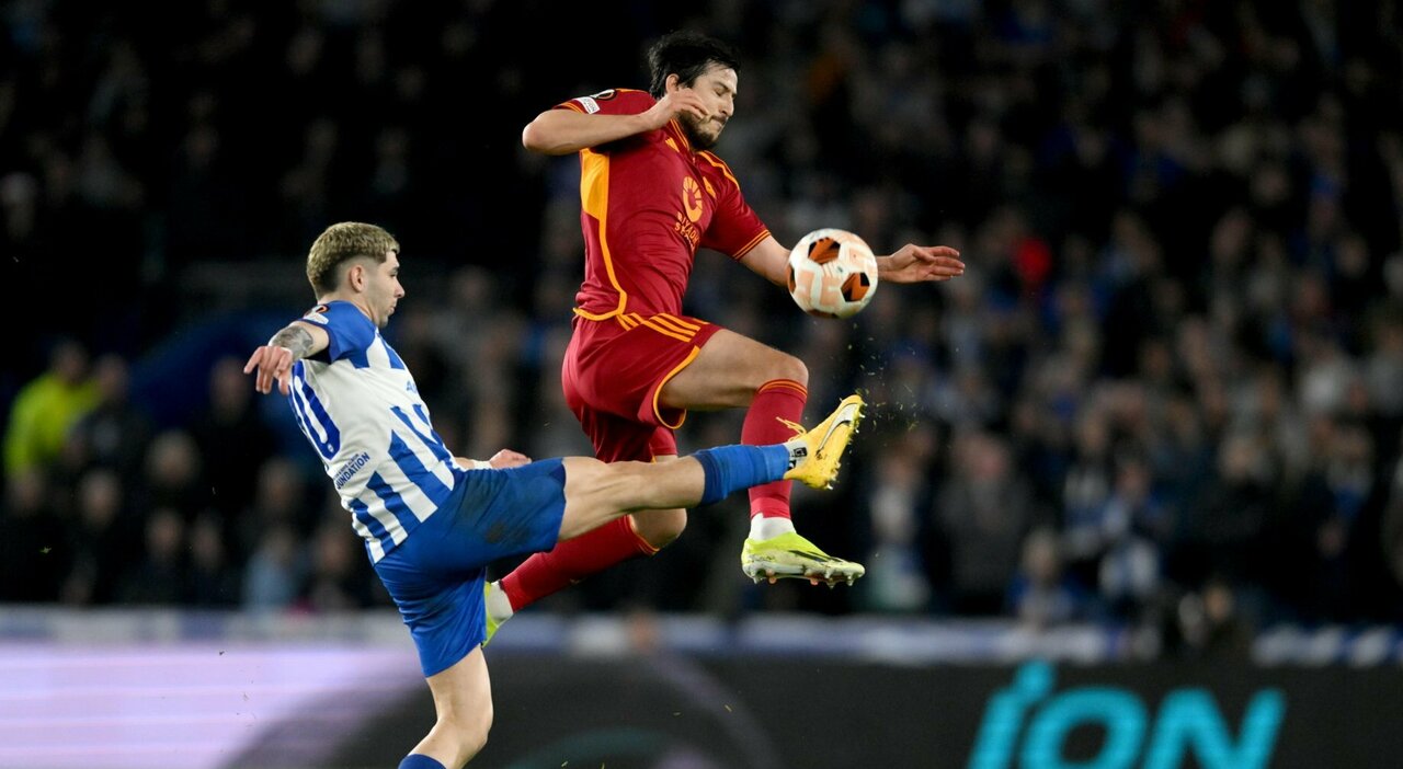 Kontroverse Entscheidung in der Europa League: Romas Tor gegen Brighton aberkannt