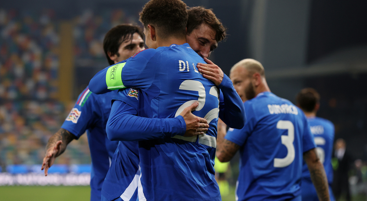 Nations League, Italia-Israele 4-1. Di Lorenzo: «Una serata che porterò per tutta la vita»