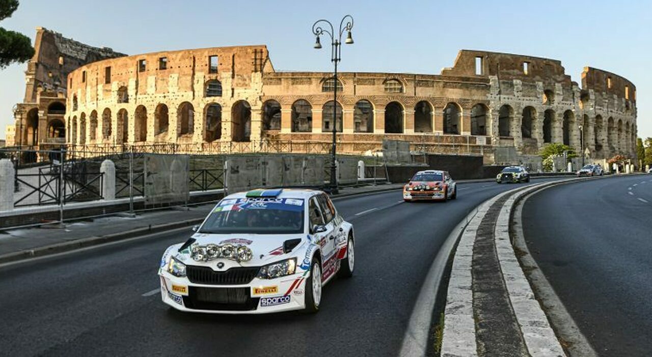 L'edizione scorsa del Rally di Roma Capitale