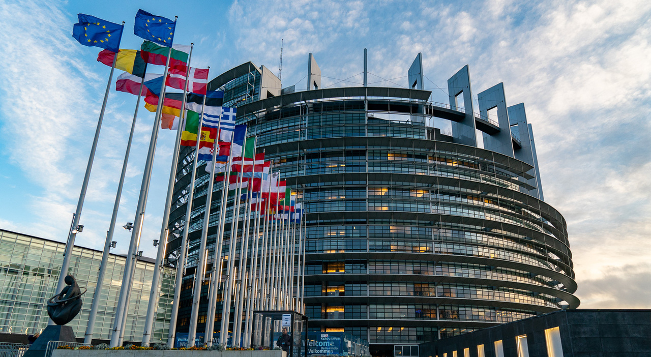 Il parlamento UE di Strasburgo
