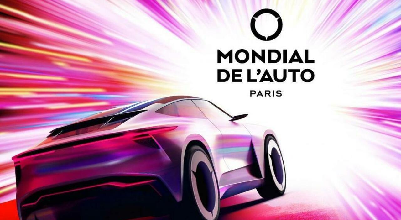 La locandina del Mondial de l'Auto Paris 2024