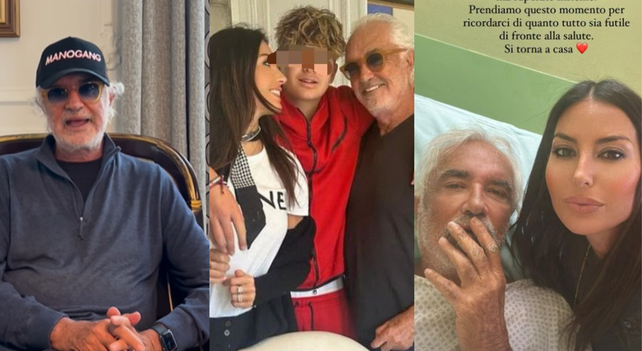 Flavio Briatore erfolgreich am Herzen wegen eines gutartigen Tumors operiert