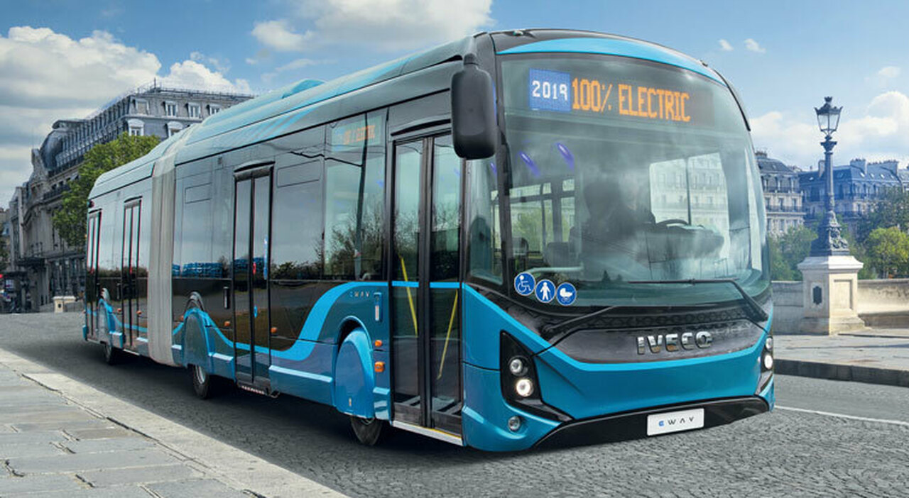 L'autobus elettrico E-Way di Iveco
