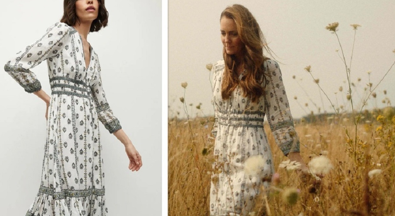 princess kate boho dress Kate Middleton Announces Completion of Chemotherapy in a Bohemian Dress
