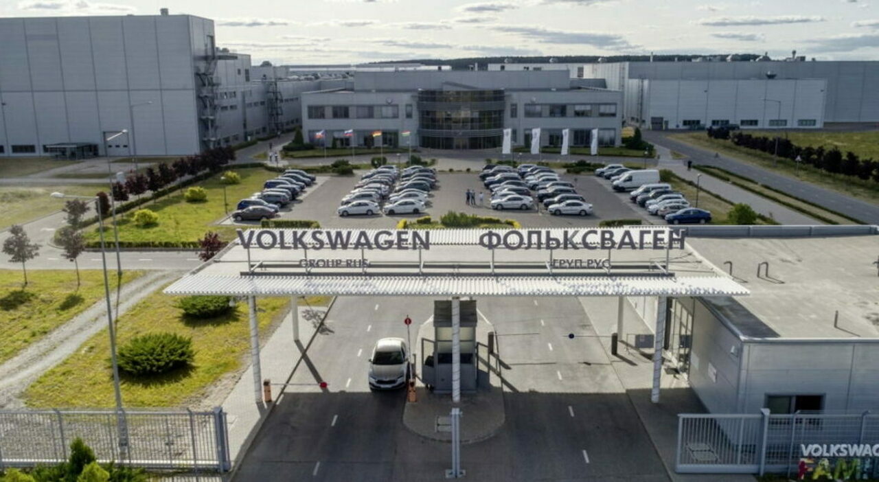 Uno degli stabilimenti Volkswagen in Russia