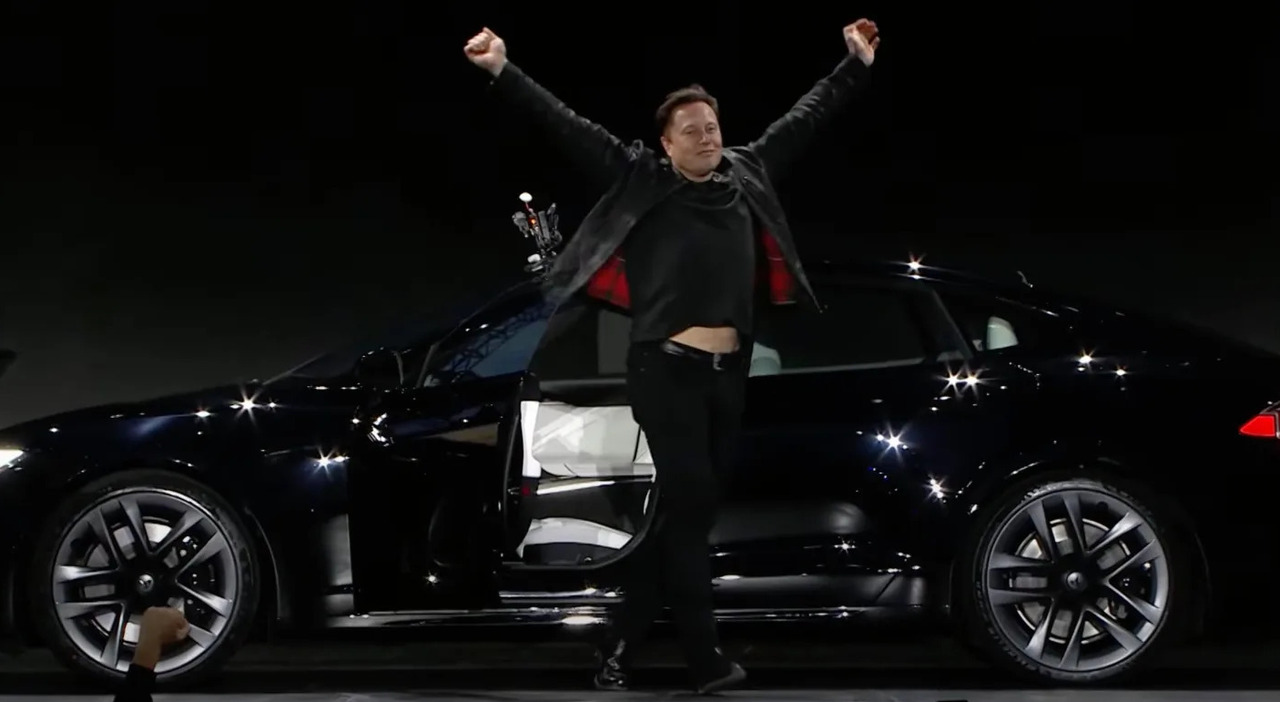 Un entusiasta Elon Musk