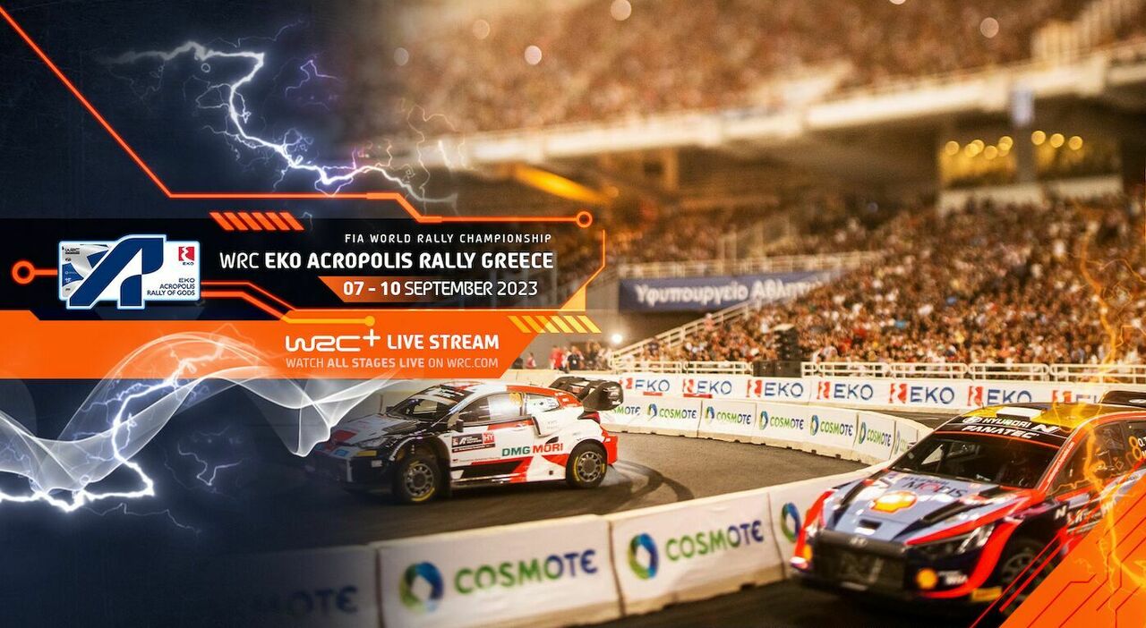 La cover dell'Acropolis Rally 2023