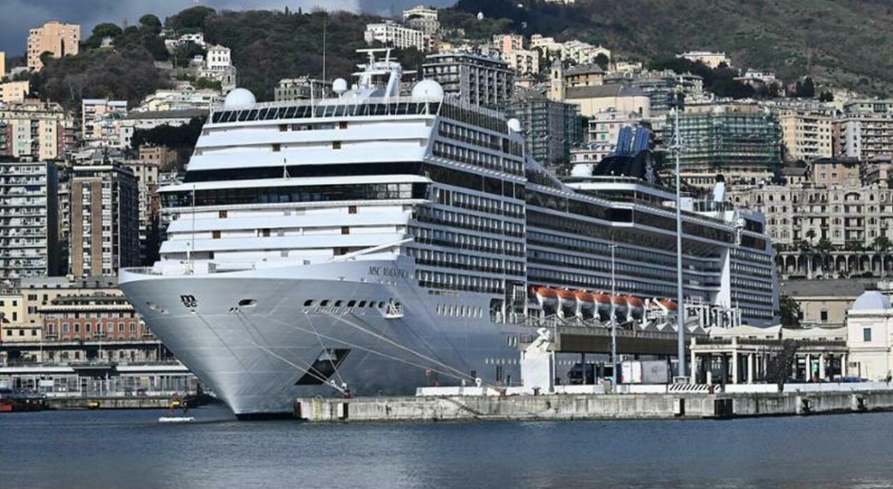 La MSC Magnifica a bordo della quale si farà il World Cruise 2025