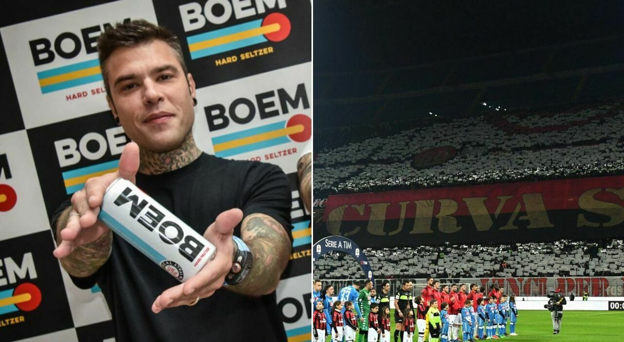 Ultras arrestati, Fedez «voleva vendere la sua bibita Boem a San Siro». Le intercettazioni: «Vi prendete una percentuale»