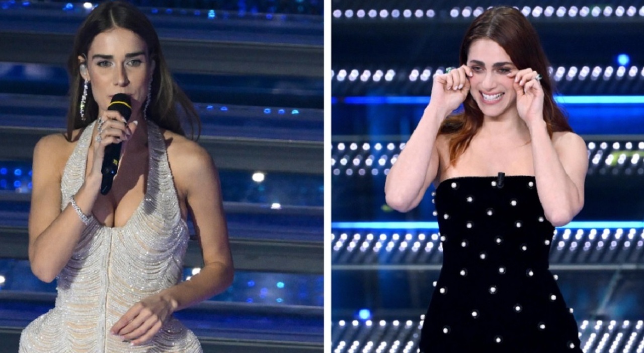 Sanremo 2025, le pagelle dei look della terza serata. Miriam Leone infagottata a pois (5), Clara un diamante (9)