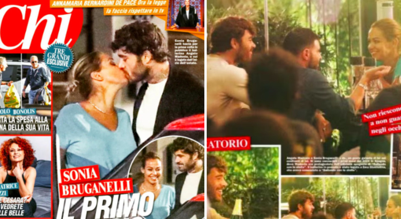 Sonia Bruganelli e Angelo Madonia, amore a gonfie vele: la foto del bacio. «Ecco perché a Ballando saremo divisi»