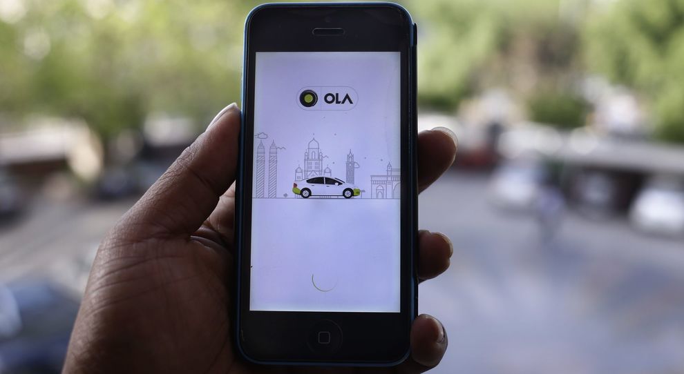 Ola, l'Uber indiano sfida il colosso Usa: già raccolti 1,1 miliardi di dollari