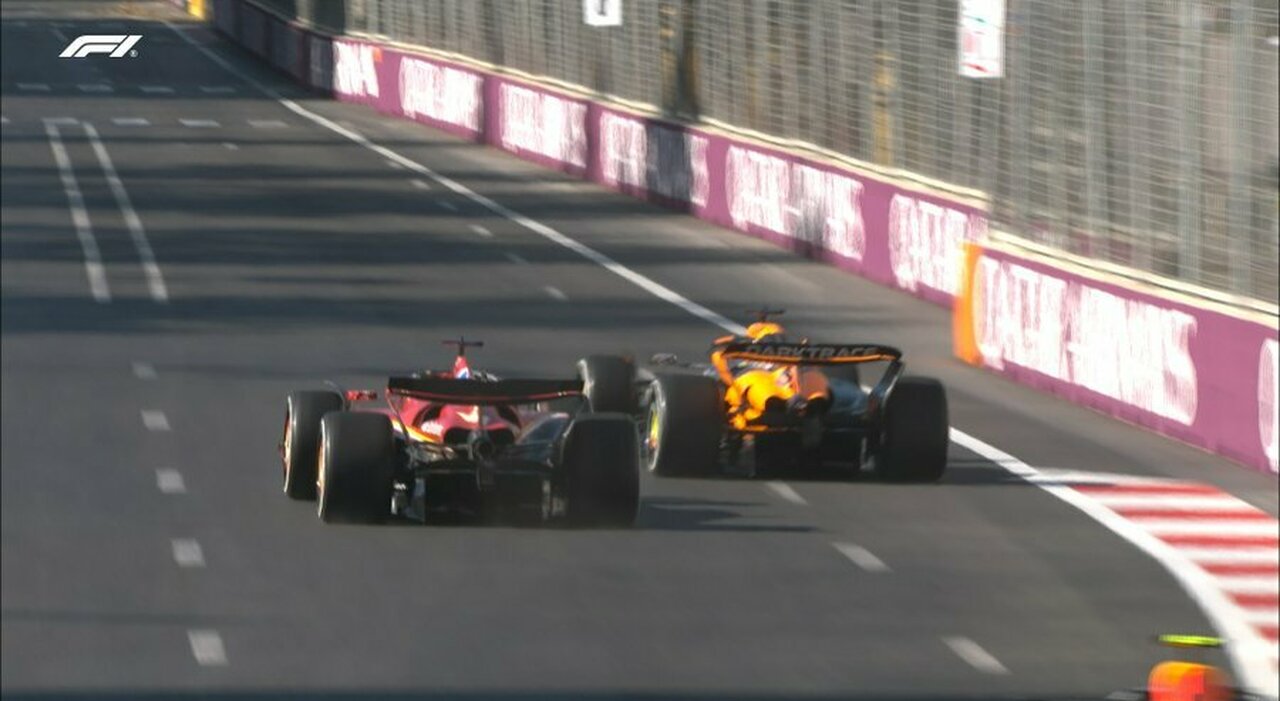 Gp Baku, la diretta: Piastri e Leclerc, duello estenuante, Perez perde il contatto, Sainz si avvicina