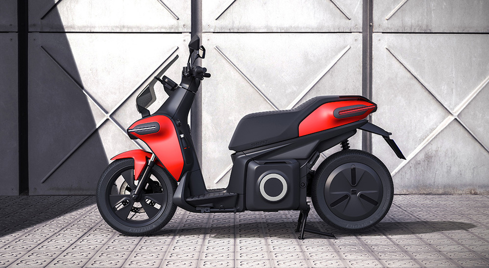 Il concept di scooter elettrico di Seat presentato a Barcellona