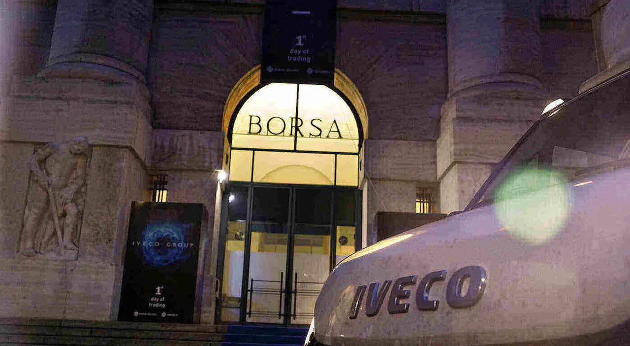 Iveco Group davanti alla borsa di Milano
