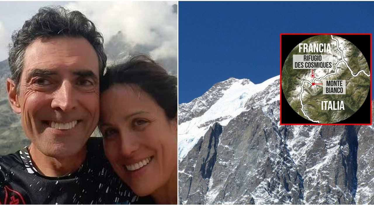 Alpinisti dispersi sul Monte Bianco, trovati i corpi di Andrea Galimberti e Sara Stefanelli: erano in un pendio ghiacciato a ?4.500 metri