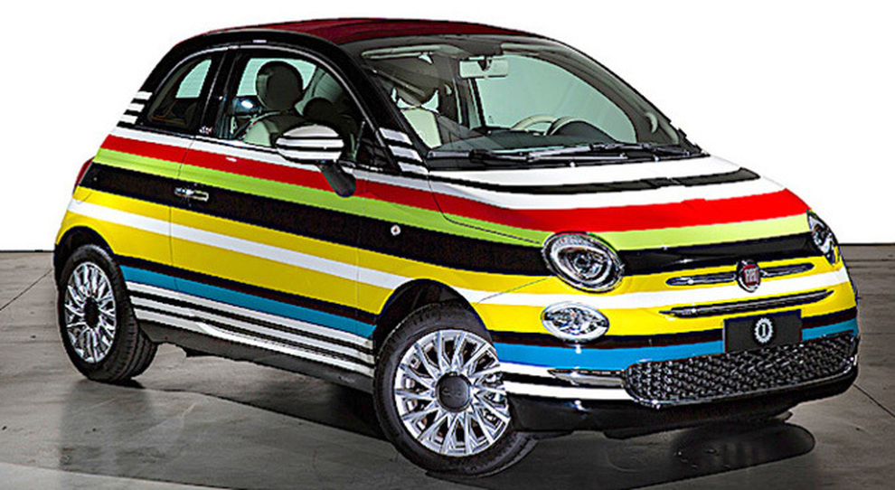 La Fiat 500C Missoni by Lapo Elkann messa all'asta