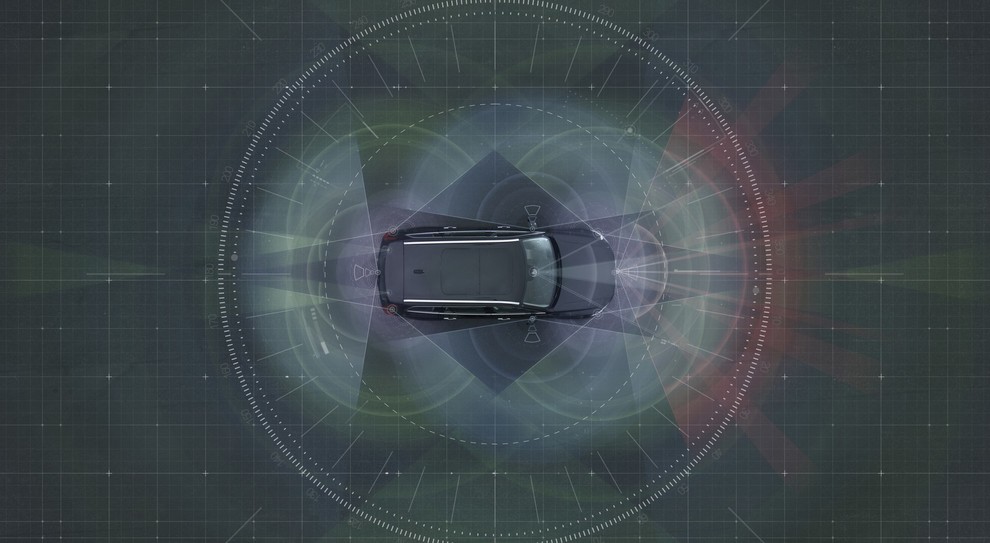 Una Volvo sperimenta la guida autonoma