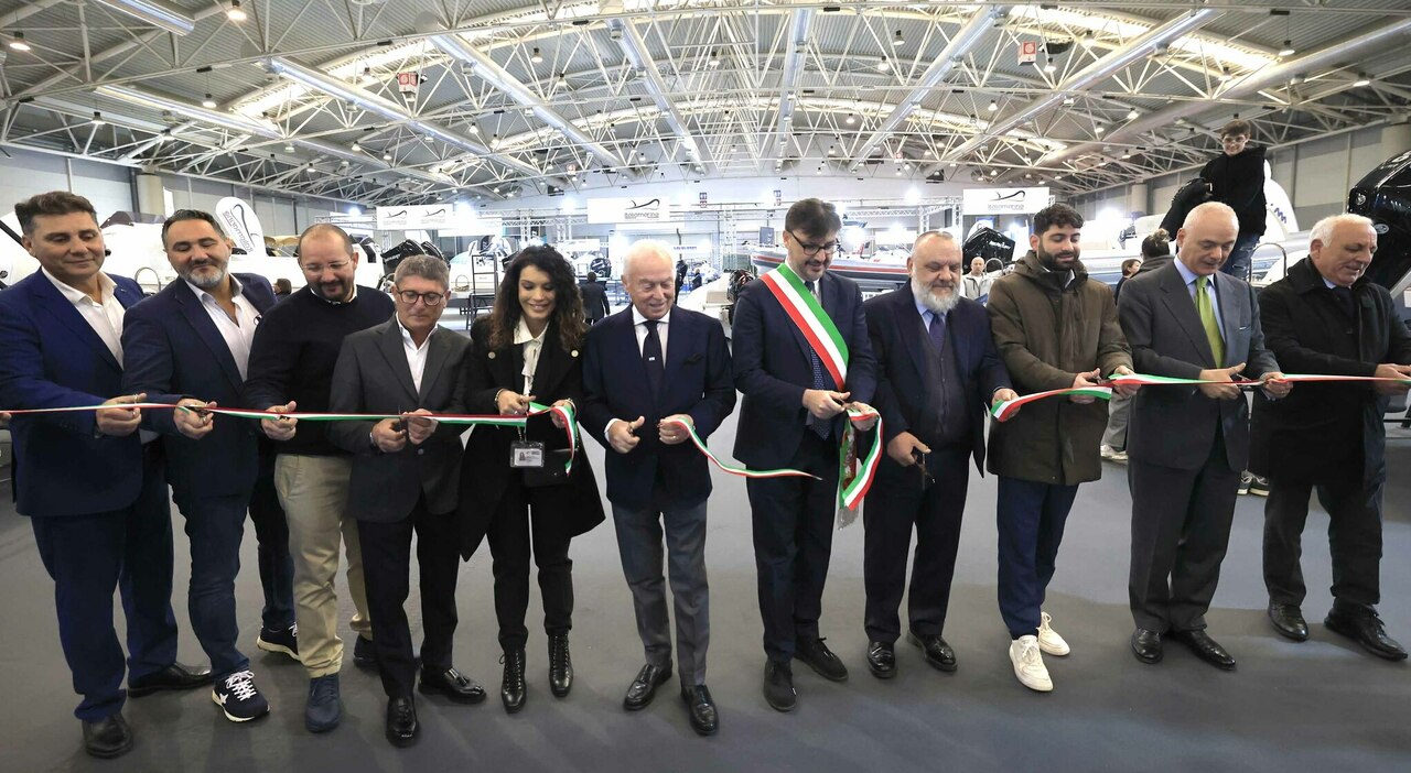 L'inaugurazione del Salone Internazionale della Nautica a Roma