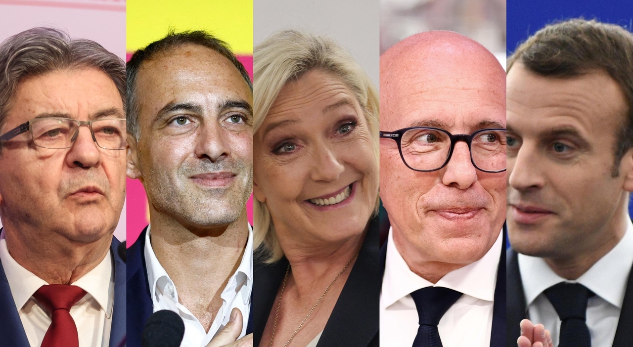Elezioni Francia, la partita dei cinque leader: i programmi (e gli obiettivi) di Le Pen, Macron, Mélenchon, Glucksmann e Ciotti