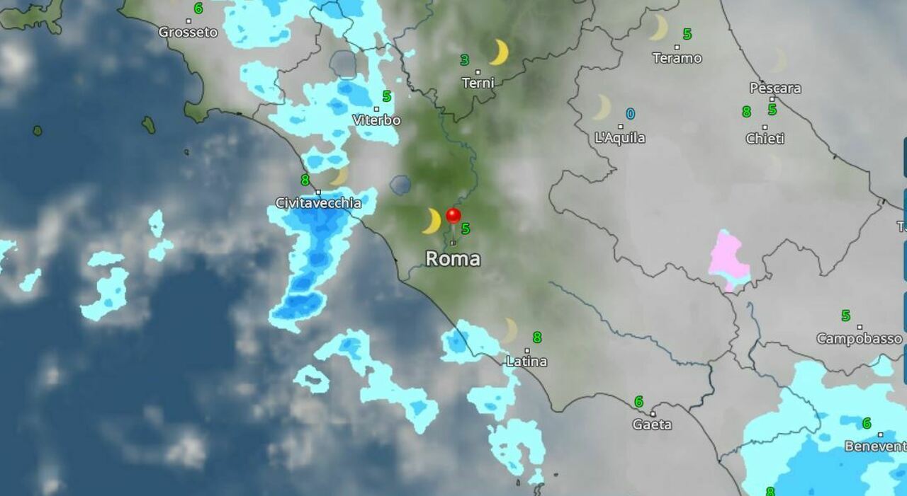 Weather alert continued bad weather in rome and forecast for the