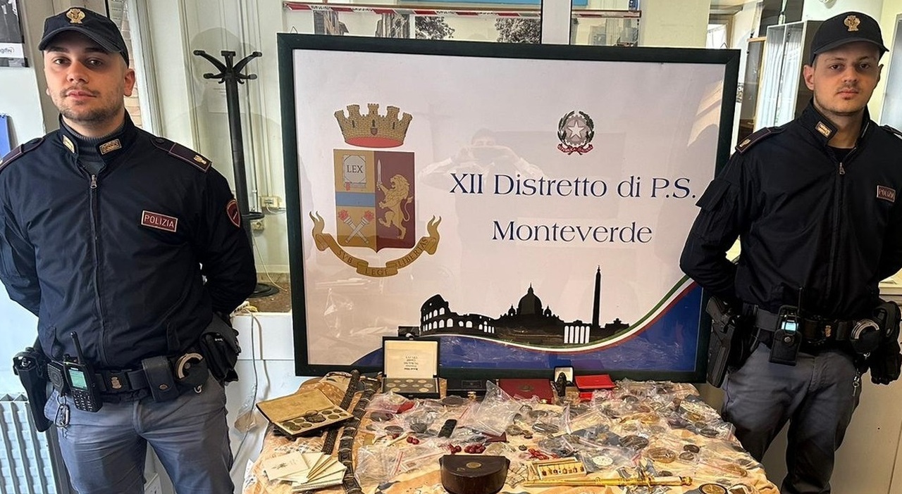 Stolen Numismatic Material Recovered at Porta Portese Market